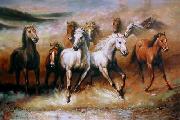 unknow artist Horses 02 France oil painting artist